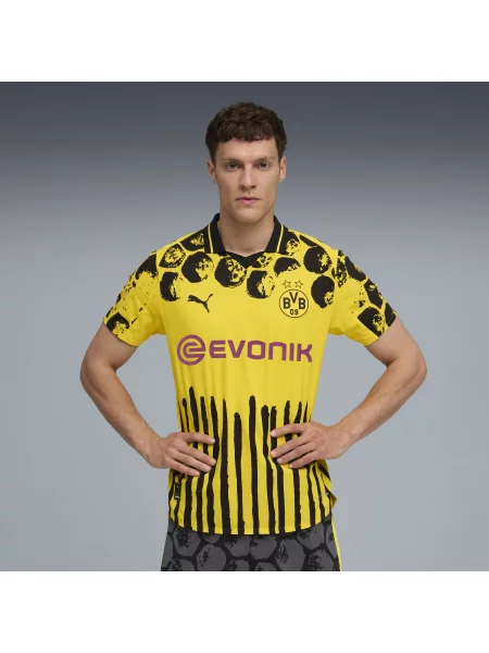 Autentyczna koszulka KIDSUPER × BORUSSIA DORTMUND żółta