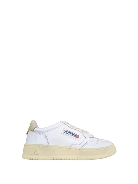 Sneakersy Autry białe
