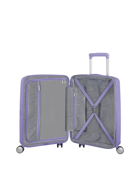 Чемодан American Tourister фиолетовый