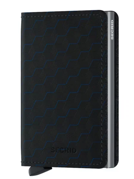Secrid Portofel de piele negru