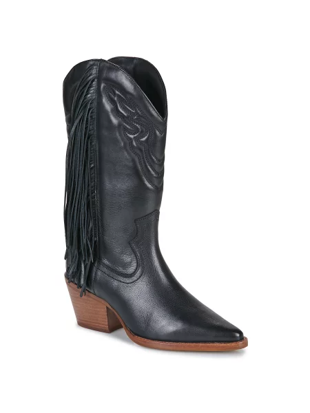 Kotníkové boty Bronx černé