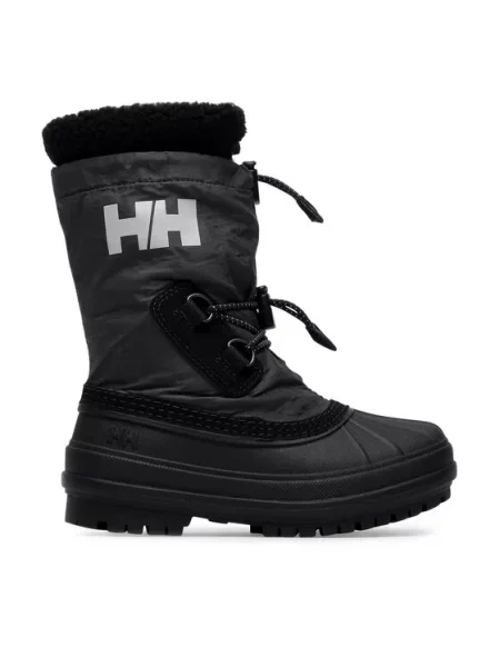 Śniegowce dziecięce Helly Hansen Jk Varanger Insulated black/light grey szare