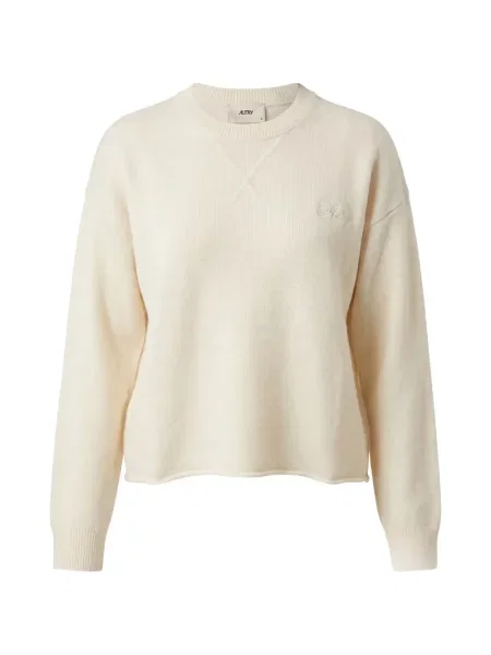 Hanorac crewneck Autry cu broderie cu decolteu rotund