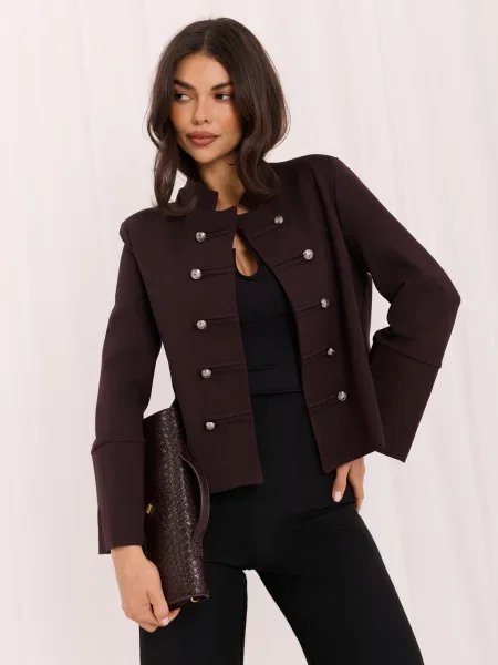Jakna Italy Moda crna