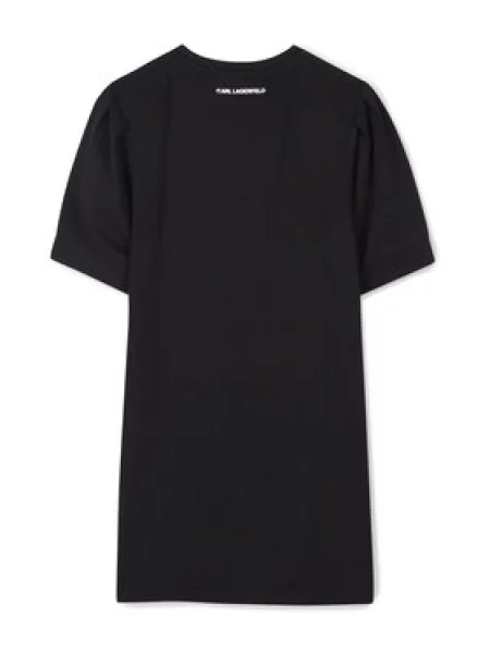 Karl Lagerfeld Kids Haljina za svaki dan M crna