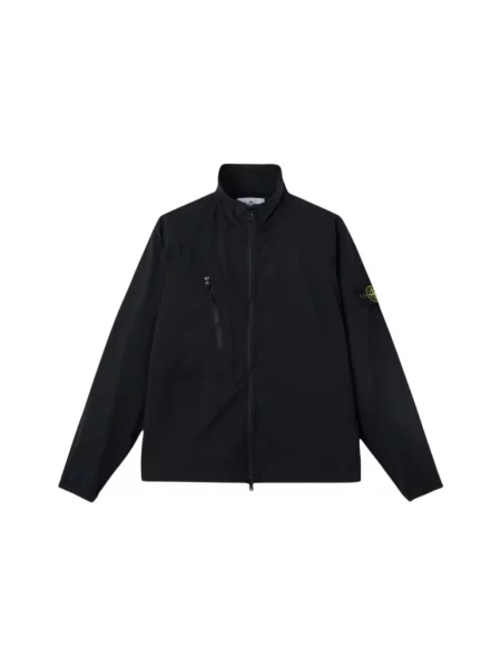 Kurtka Stone Island polarowa z kamieniami czarna