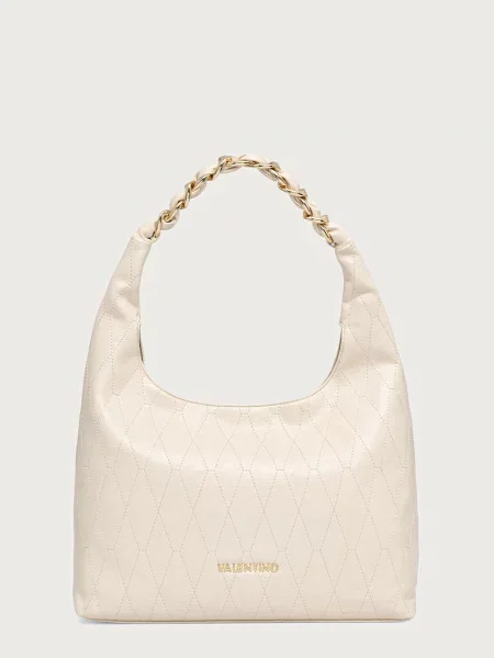 Geanta hobo Valentino Bags din piele bej