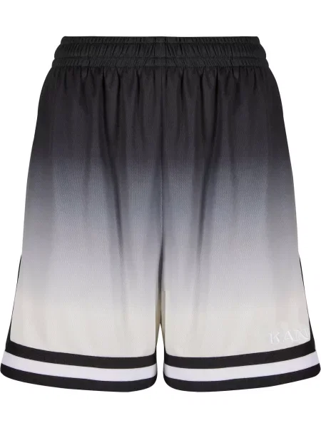 Karl Kani Pantaloni gri / negru alb