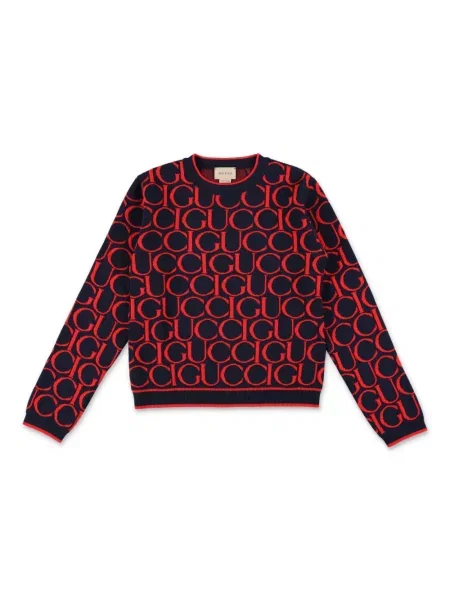 Sweter dziecięcy Gucci niebieski