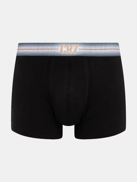 Pánske boxerky Basic Trunk 3 páry black/navy blue čierna