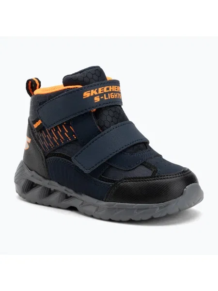 Детски обувки SKECHERS Magna-Lights Frosty Fun navy/blue синьо