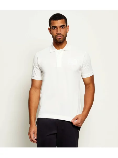 Tricou polo Lacoste clasic alb