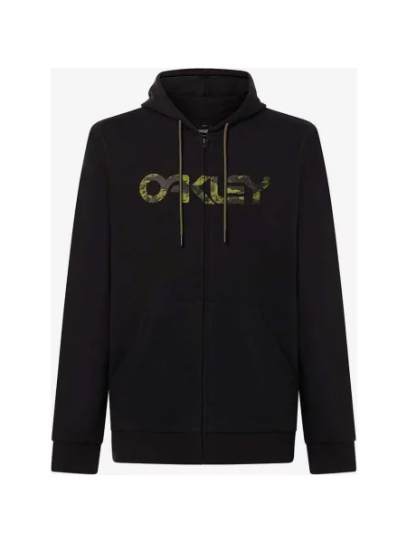 Bluza z kapturem Oakley Teddy Full Zip absolutny zielony S czarny