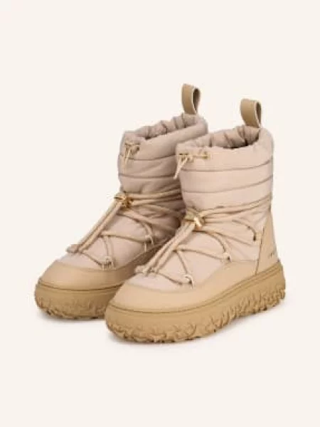 Kotníkové boty Inuikii béžové