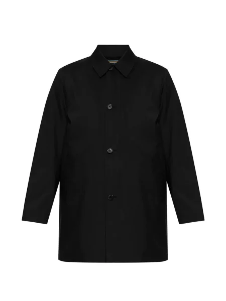 Palton Paul Smith de lână negru