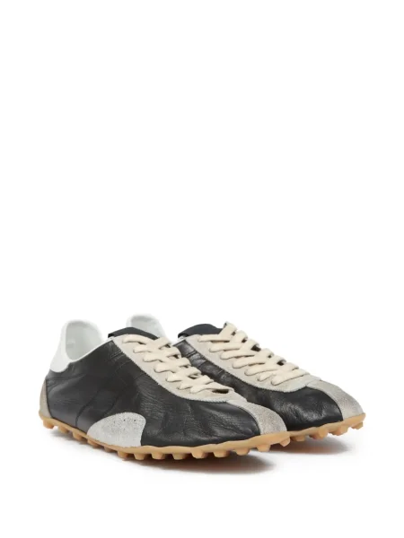 Sneakerși Maison Margiela din piele negru