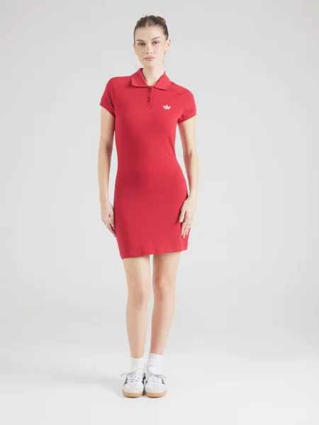 ADIDAS ORIGINALS Šaty jasne červená