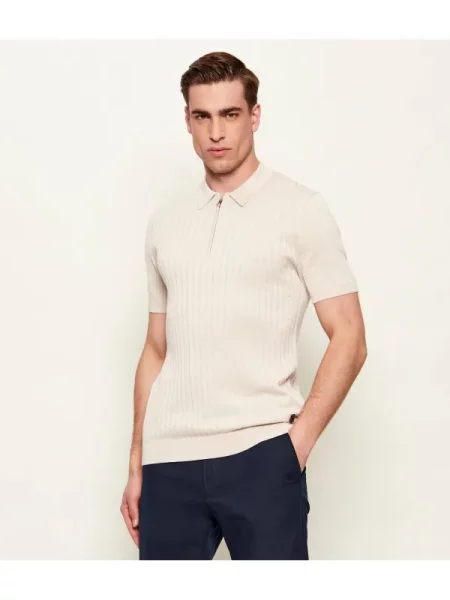 Tricou polo U.s. Polo Assn. bej