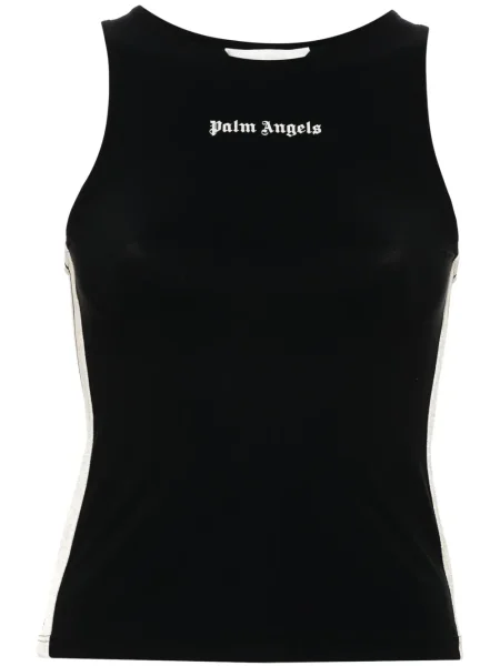 Top Palm Angels cu imagine negru