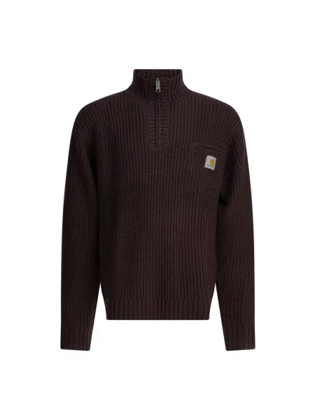 Carhartt Wip Swetry Mężczyzna M Knitwear brązowy