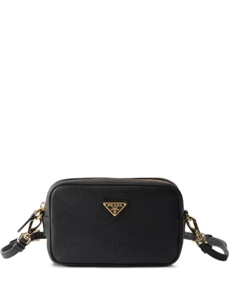 Body Prada din piele negru