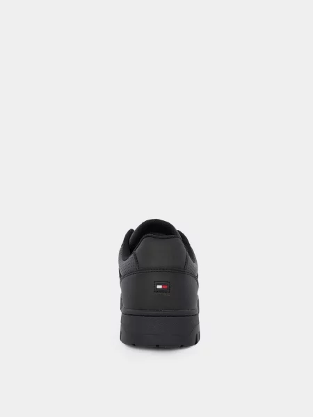 Кожаные кеды Tommy Hilfiger черные