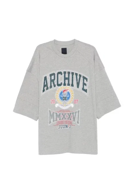 Tricou Juun.j cu imagine gri