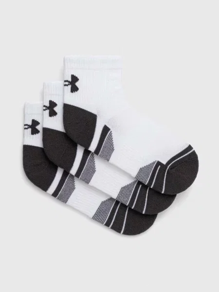 Șosete Under Armour Performance Tech Qtr White M alb