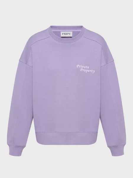 Світшот Prpy фіолетовий