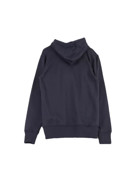 Bluza z kapturem Majestic Filatures z kapturem niebieska