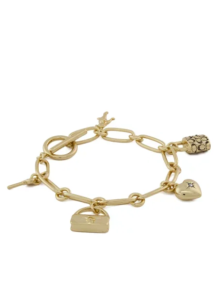 Браслет Coach золотой