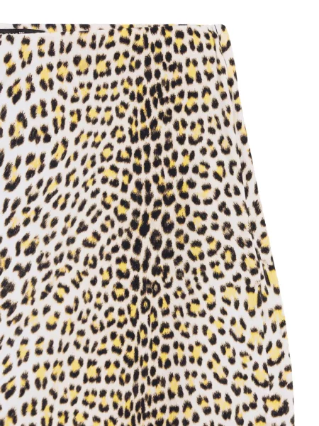 Leggings Roberto Cavalli cu imagine galben