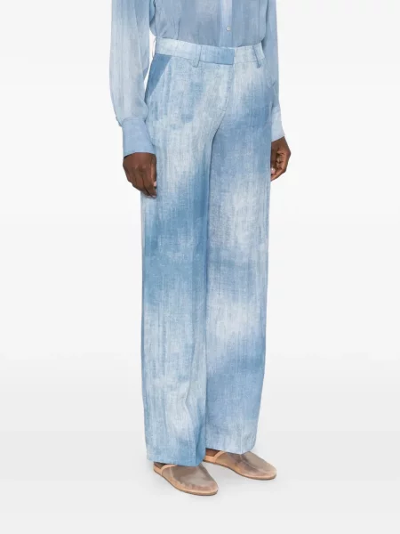 Spodnie Ermanno Firenze niebieskie