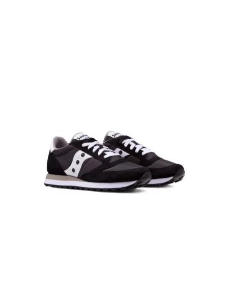 Sneakersy Saucony Jazz skórzane do biegania czarne