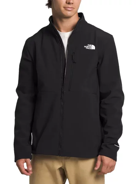 Geacă The North Face cu imagine negru