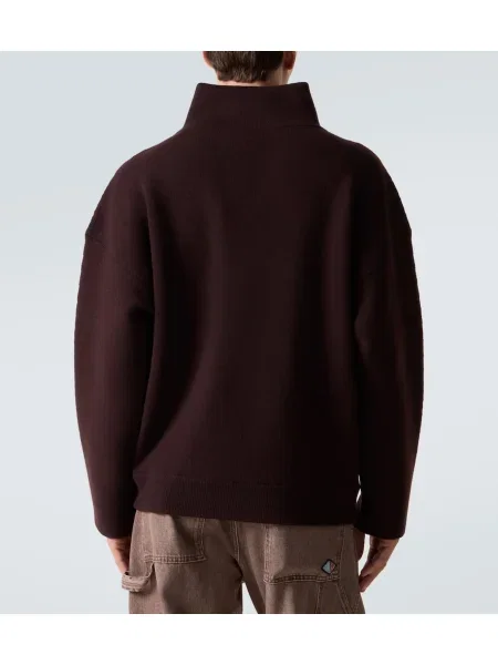 Pulover Bottega Veneta de lână maro