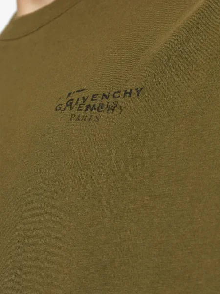 Къс тениска Givenchy зелено