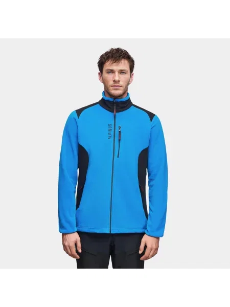 Bluza polarowa turystyczna Alpinus Caen II czarna