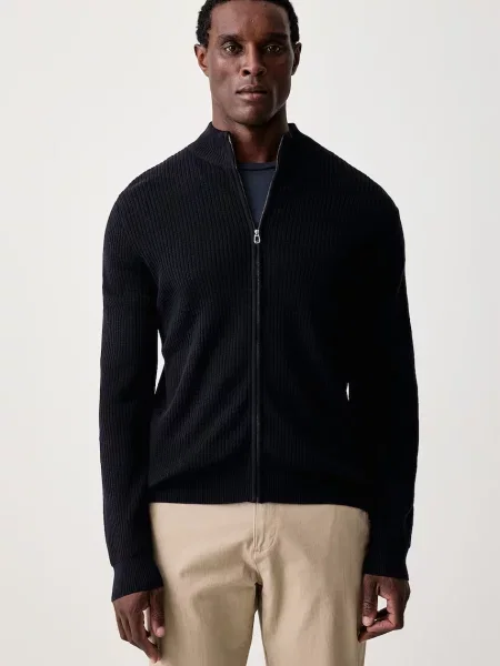 Joop! sweter rozpinany granatowy