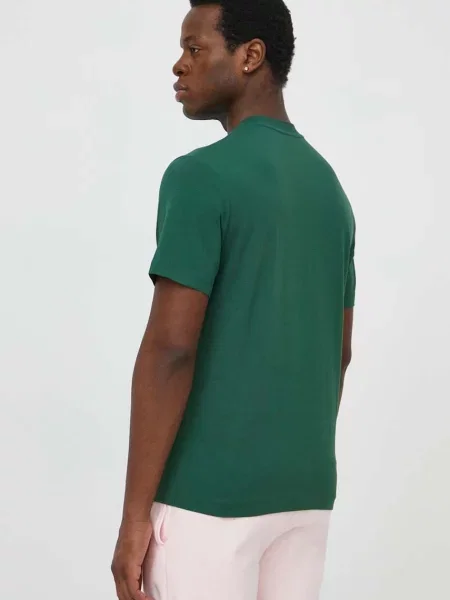 Póló Lacoste autogrammal zöld