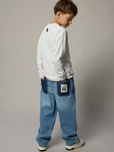 Reserved Baggy farmer kék