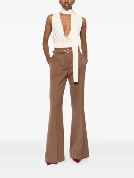 Pantaloni Stella Mccartney maro
