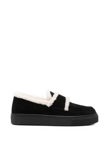 Pantofi loafer Inuikii din piele de oaie negru