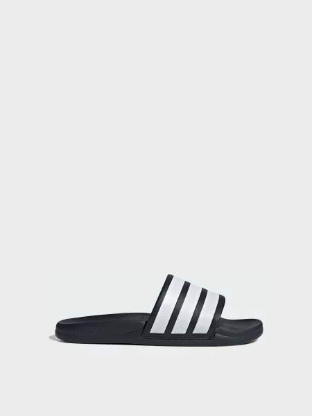 Синтетический шлепанцы Adidas синие