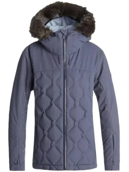 Kurtka narciarska Roxy Quilted membrana niebieska