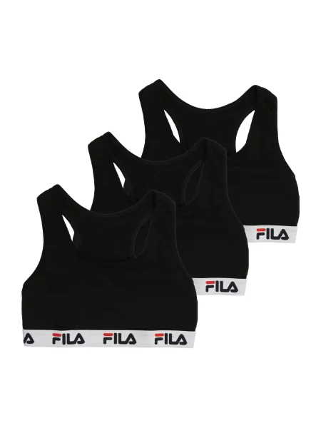 FILA Sutien roșu / negru alb