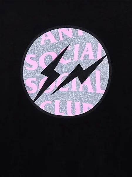 Μπλούζα Anti Social Social Club μαύρο