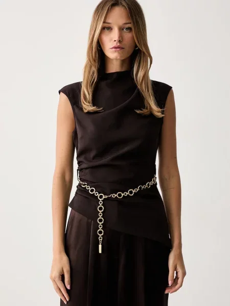 Marciano by Guess bluză pentru femei KAMILA maro
