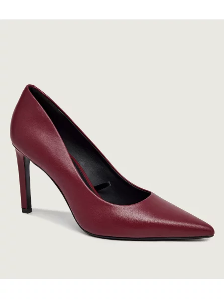 Pantofi cu subțire Calvin Klein Ess Stiletto 90 Vișiniu roșu