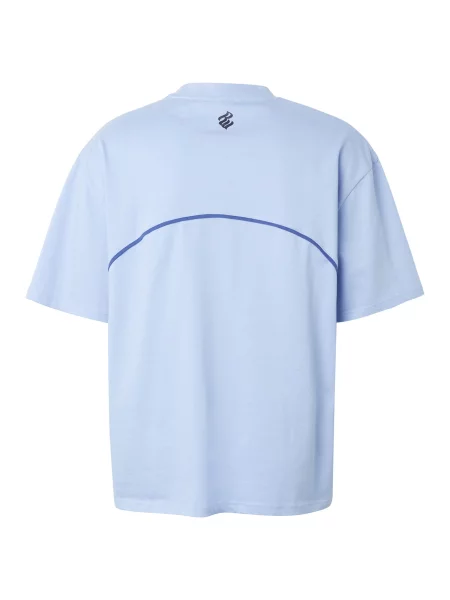 ROCAWEAR Póló Arch kék / világoskék fekete